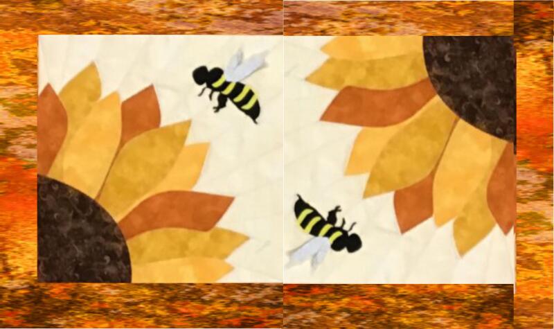 Stunning Sunflowers Wall Hanging (Price: Kit)