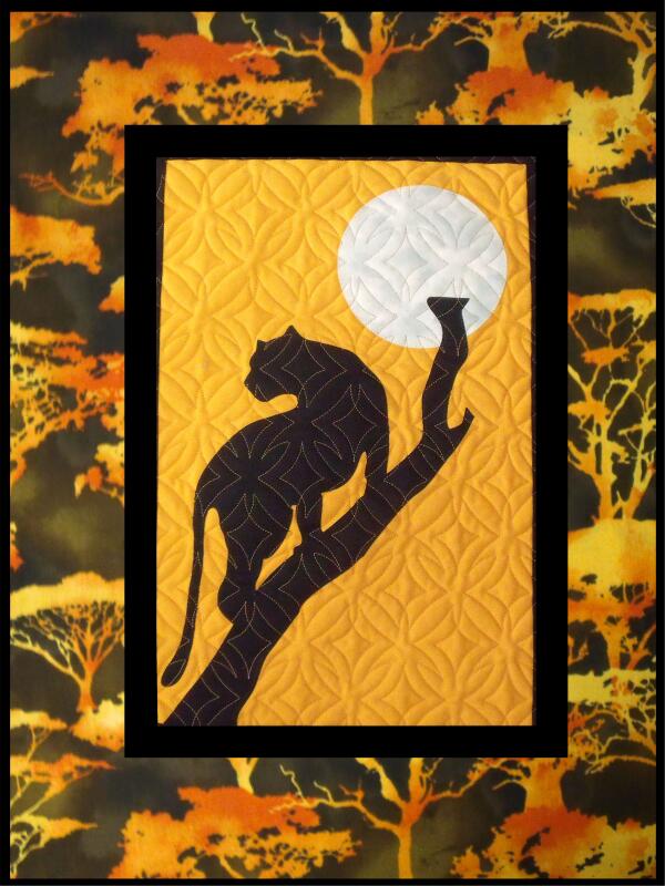 Display Quilt - Panther