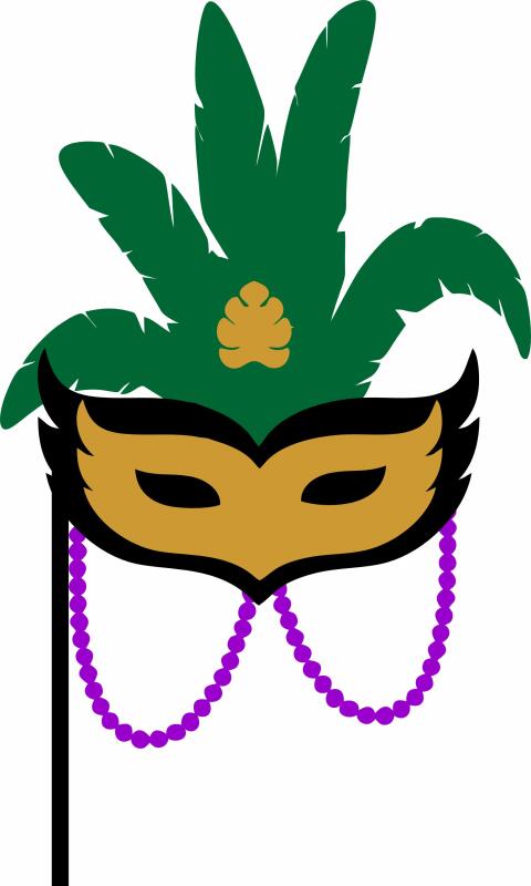 KIT - Mardi Gras Mask (Price: KIT)