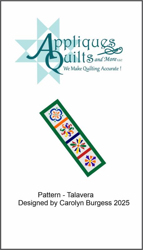 Table Runner Pattern - Talavera