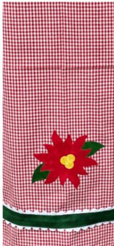 Towel Applique Kit - Poinsettia (Price: KIT)