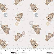 Sleepy Teddy Tossed Bears (Price: Yardage)