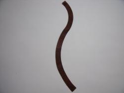 Flower Stem Laser Set of 2 (Size: 6"H, Color: Brown )