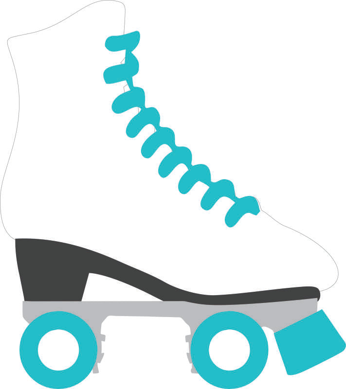 KIT - Roller Skates (Price: Kit WITH Fusible)