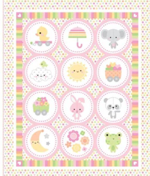 Mini Quilt - LOVE (Price: Kit, Color: Pink)