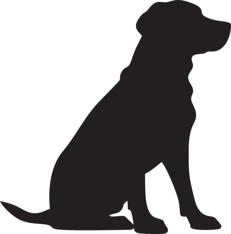 Dog - Labrador (Price: 6"H with FUSIBLE)
