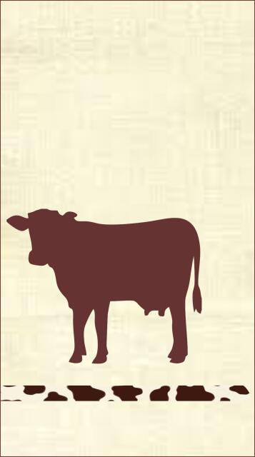 Towel Applique Kit - Cow (Price: Kit, Color: Brown Cow)