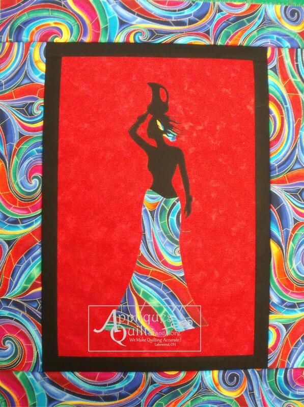 African Woman Armani Laser Cut (Price: Normal)