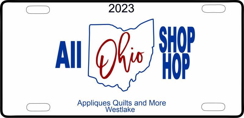 All Ohio Shop Hop License Plates - 2023 (Price: KIT)