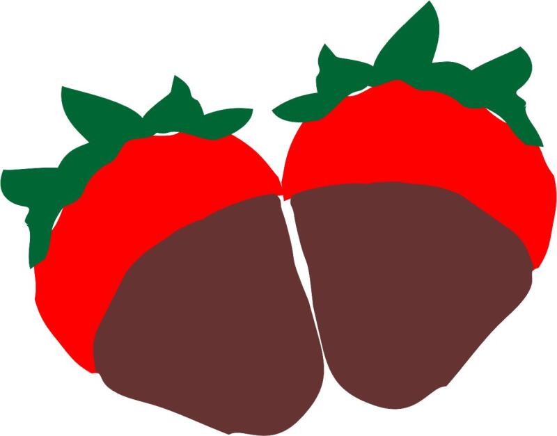 KIT - Chocolate Covered Strawberries (Price: Kit WITH FUSIBLE)