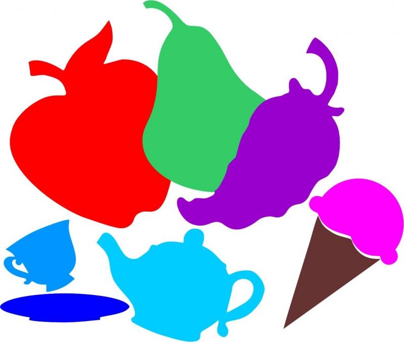 Food & Tableware Appliques Laser Cut