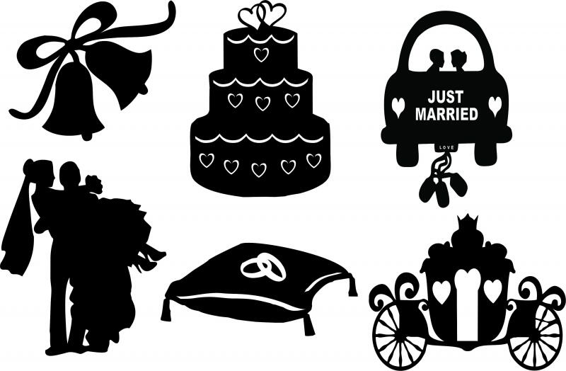 Wedding & Romance Appliques