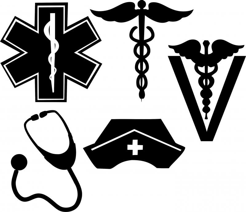 Medical Silhouettes Laser Cut
