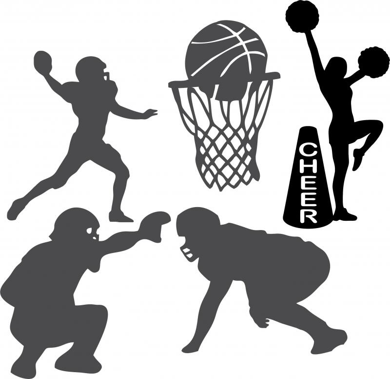Sports Laser Cut Silhouettes