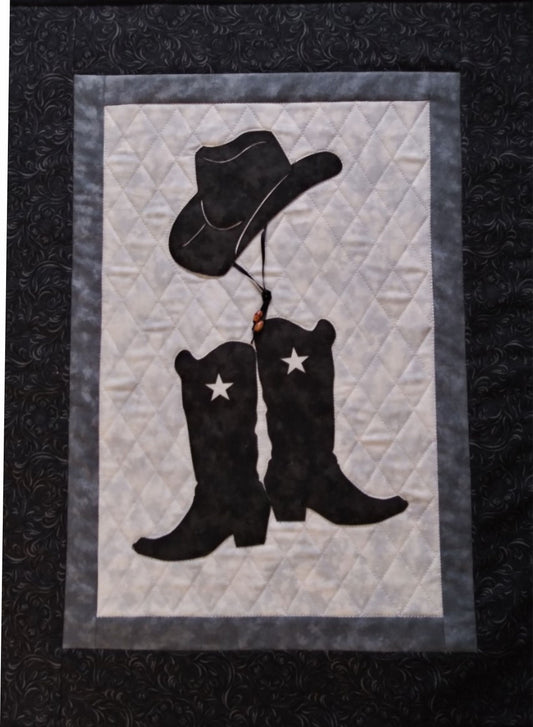 Cowboy Boots & Hat