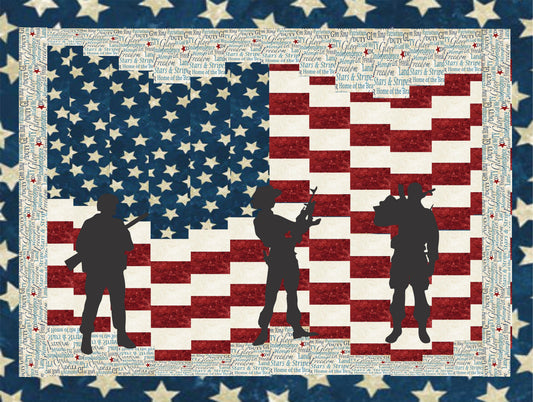 FLAG QUILT KIT