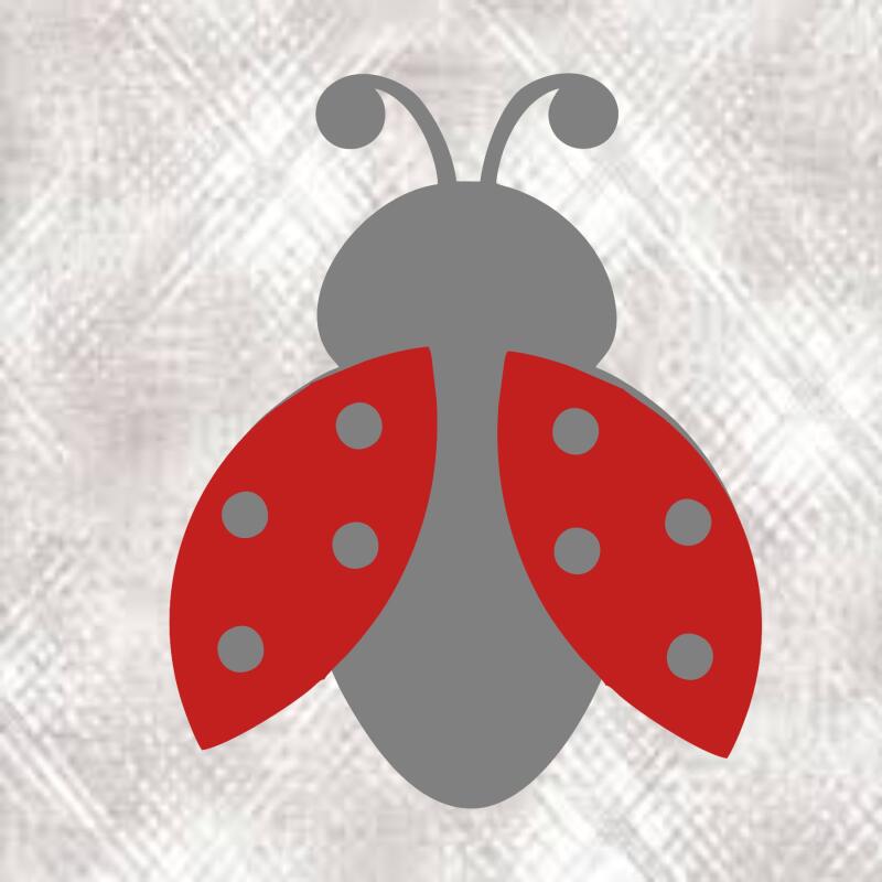 KIT - Shades of Gray - Ladybug