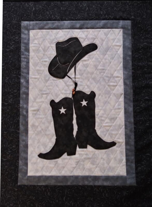 Cowboy Boots & Hat (Price: Kit)