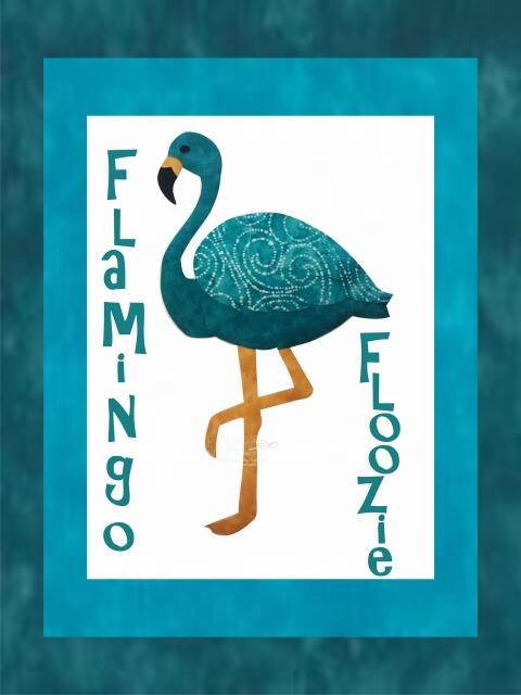 Flamingo Series - Sayings Teal (Color: Flamingo Floozie, Price: Normal)