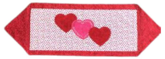 10 Minute Table Runner - Valentine's Day  (Price: Kit)