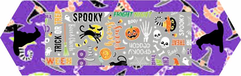 10 Minute Table Runner - Witch's Hat (Price: KIT)