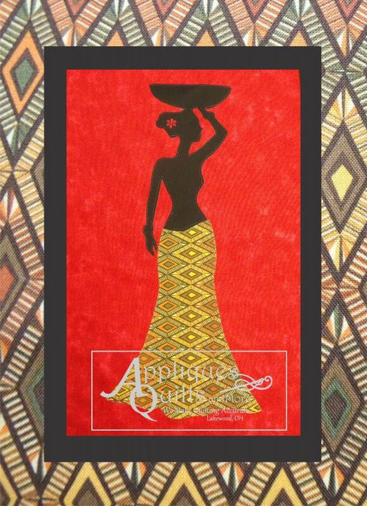 African Woman Zuri Laser Cut (Price: Normal)