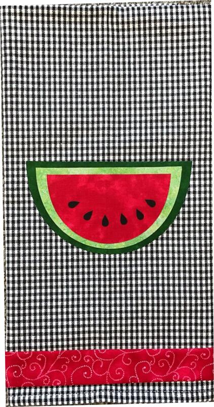 Towel Applique Kit - Watermelon