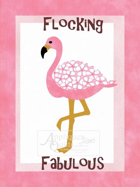 Flamingo Series - Sayings Pink (Color: Flocking Fabulous, Price: Normal)