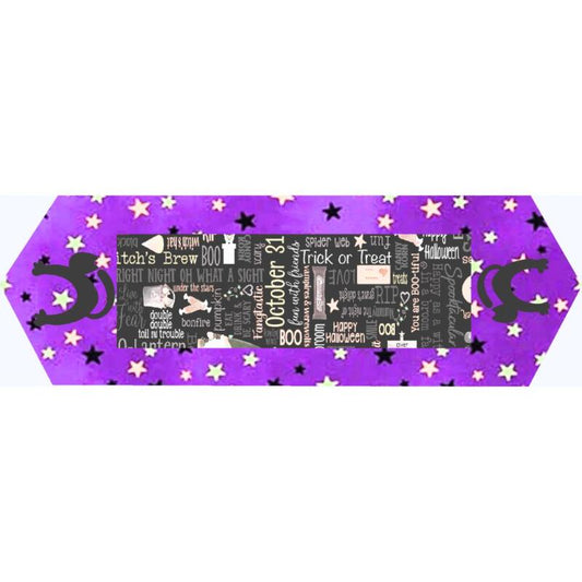 10 Minute Table Runner - Black Cat  (Price: KIT)