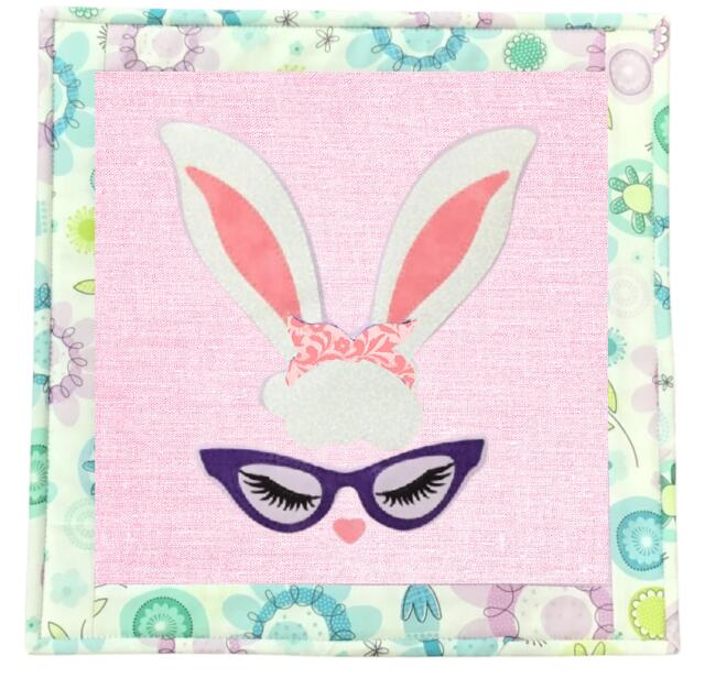 Mini Quilt - Trixie (Color: Pink, Price: Kit)