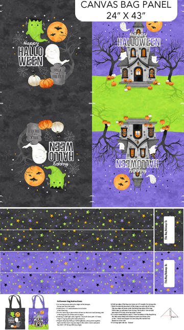 Ghost Town Trick or Trick Bag Panel (Price: Panel)
