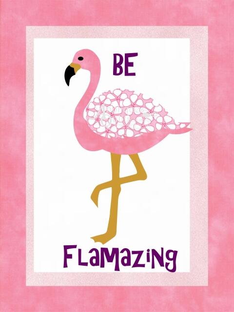 Flamingo Series - Sayings Pink (Color: Be Flamazing, Price: Normal)