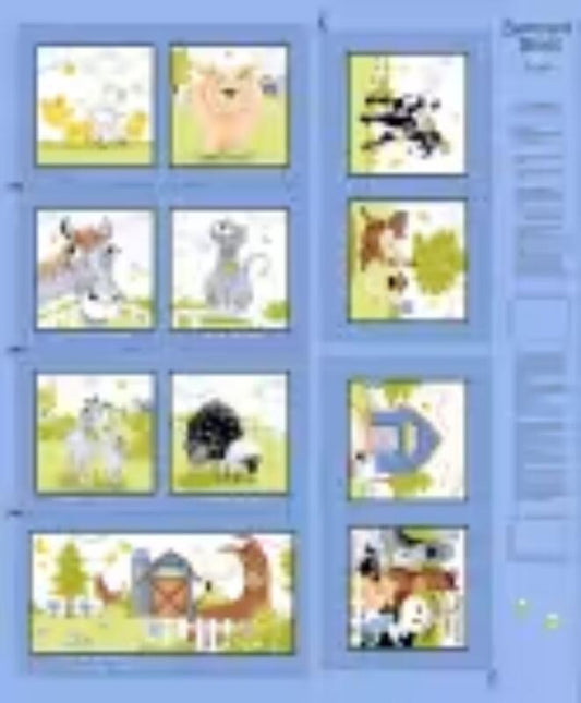Barnyard Blues Storybook panel