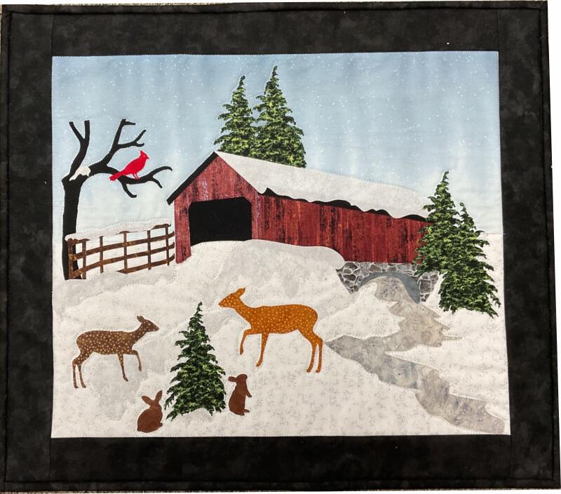 Landscape Series - Winter's Crossing (Price: KIT)