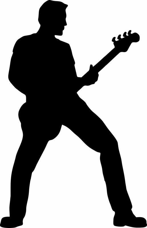 Guitar Player #2 (Price: 15"H)