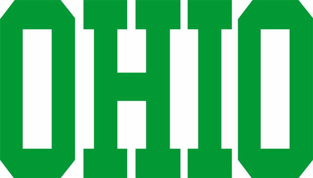 OHIO (Color: Green, Price: 4"H)