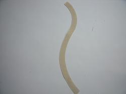 Flower Stem Laser Set of 2 (Size: 7"H, Color: Tan/Beige)