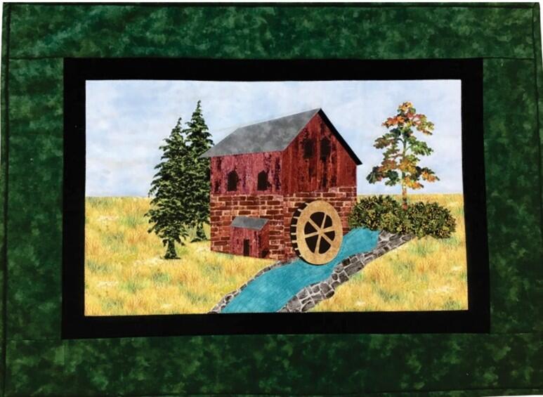 Display Quilt - Water Mill