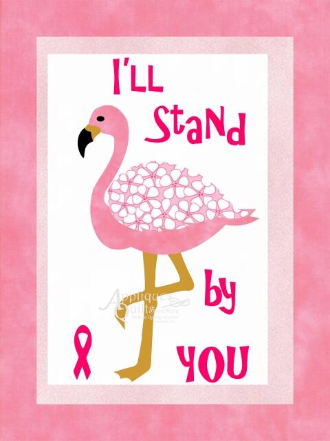 Flamingo Series - Awareness Sayings - Pink (Price: Normal, Color: I’ll stand by You)