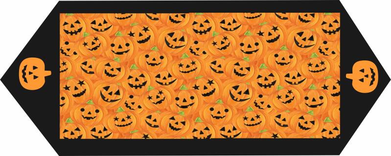 10 Minute Table Runner - Jack o' Lantern  (Price: Kit)