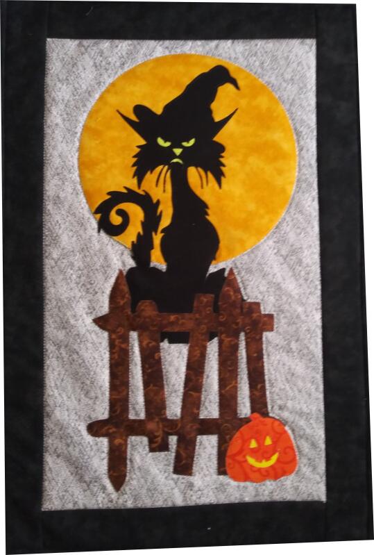 Halloween Series - Scrawny Black Cat (Price: Kit)