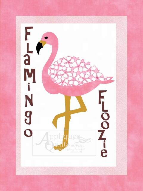 Flamingo Series - Sayings Pink (Color: Flamingo Floozie, Price: Normal)