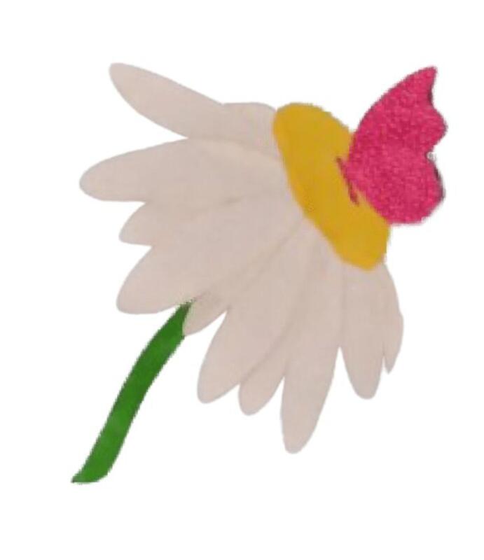 KIT - Daisy Applique Block #2 (Price: KIT)