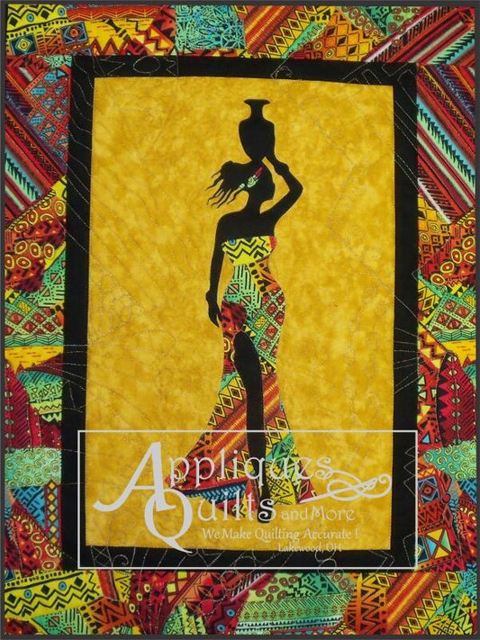 African Woman Leena Laser Cut (Price: Normal)