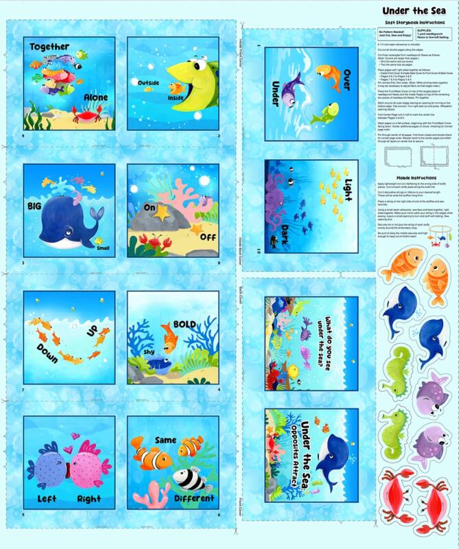 Under the Sea Storybook Panel
