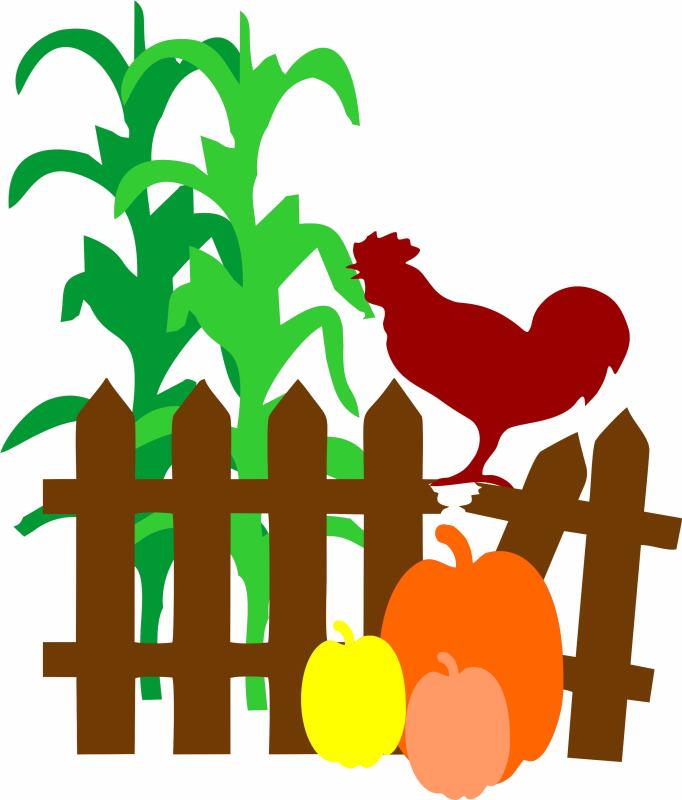 KIT - Rooster on Fence Appliques (Price: Kit WITH FUSIBLE)