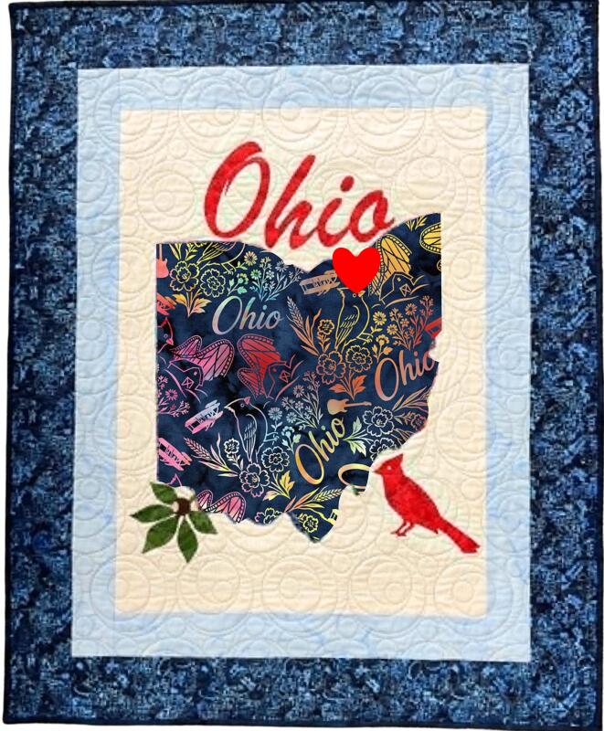 My Heart is in Ohio Quilt KIT