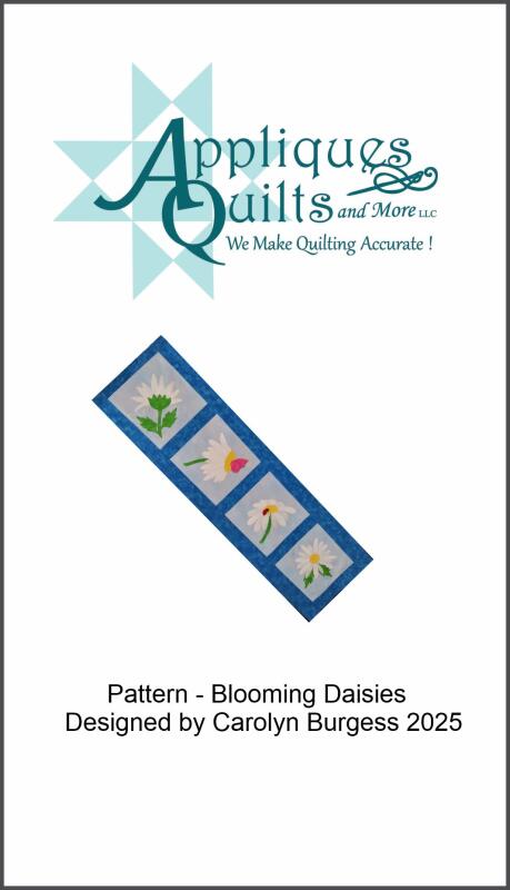 Table Runner Pattern - Blooming Daisies (Price: pattern)