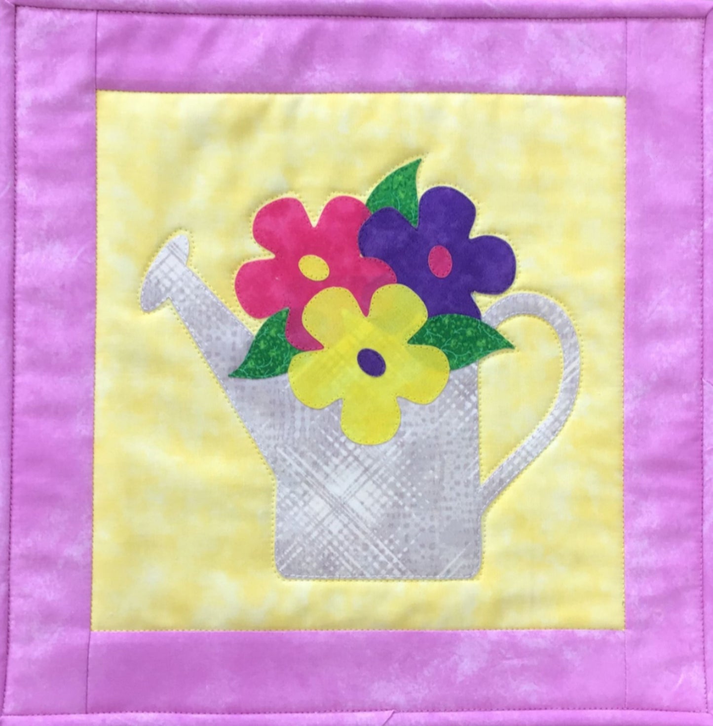 Mini Quilt - Spring Blossoms