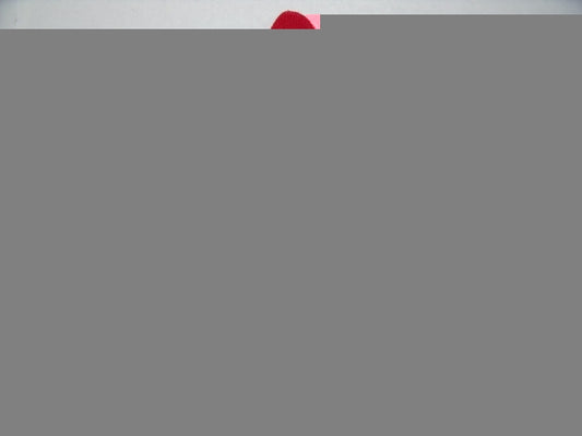 Christmas Tree Laser Cut Appliques (Size: 5"H, Color: Tonal - Red)